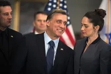 Lior Ashkenazi as the Prime Minister of Israel